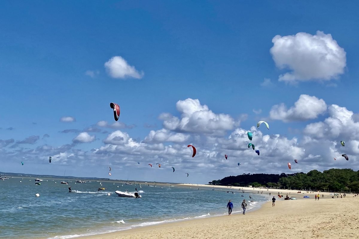 Spot Kite Surf accès à pied depuis les 3 villas