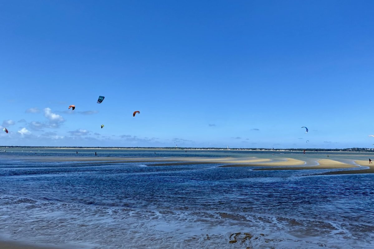 Spot de Kite Surf accès à pied depuis les 3 villas