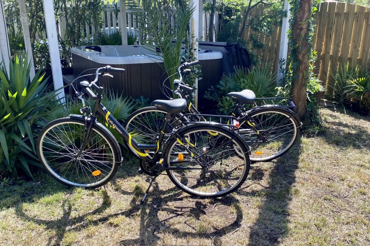 2 Vélos de plage mis gratuitement à votre disposition